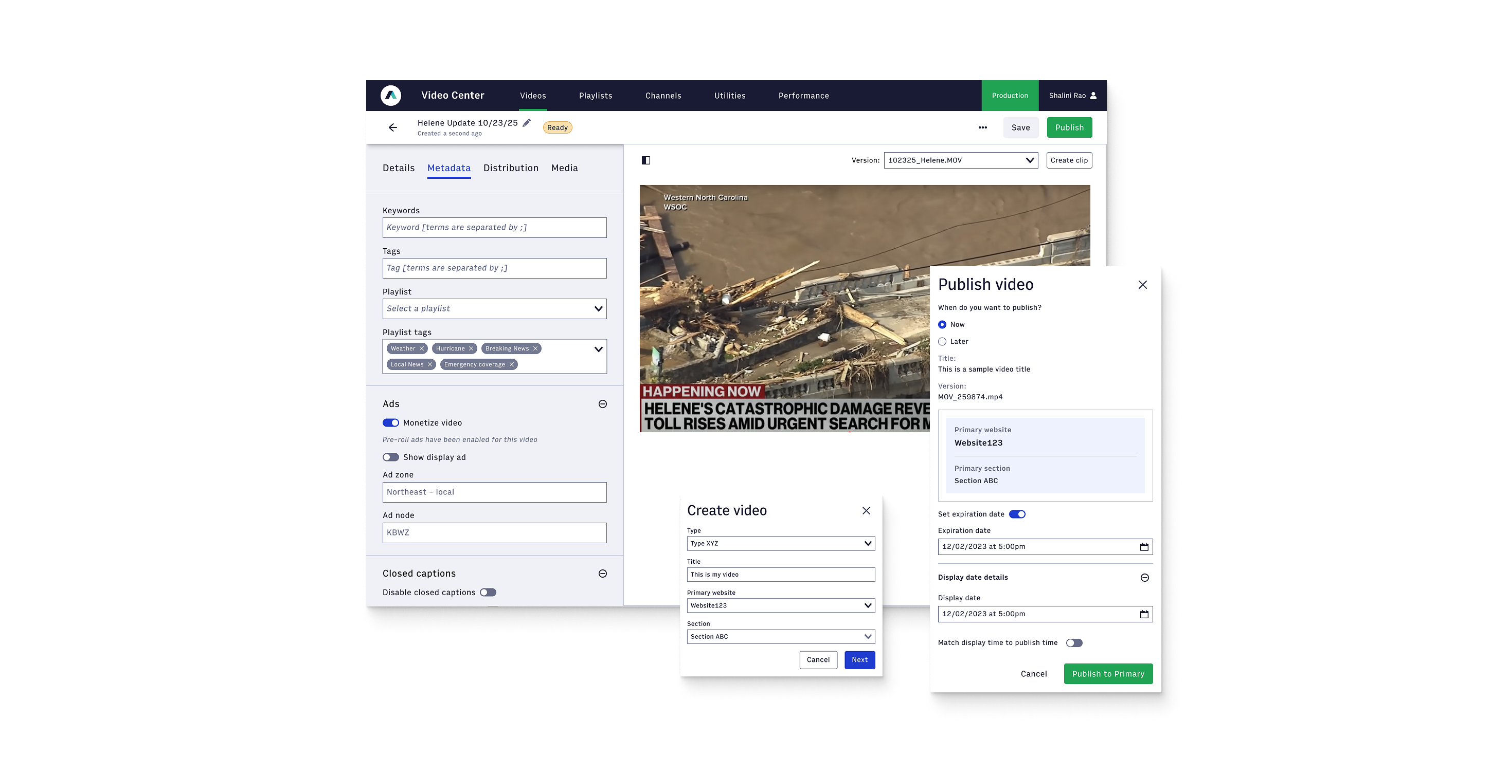 Video editing workflow redesign