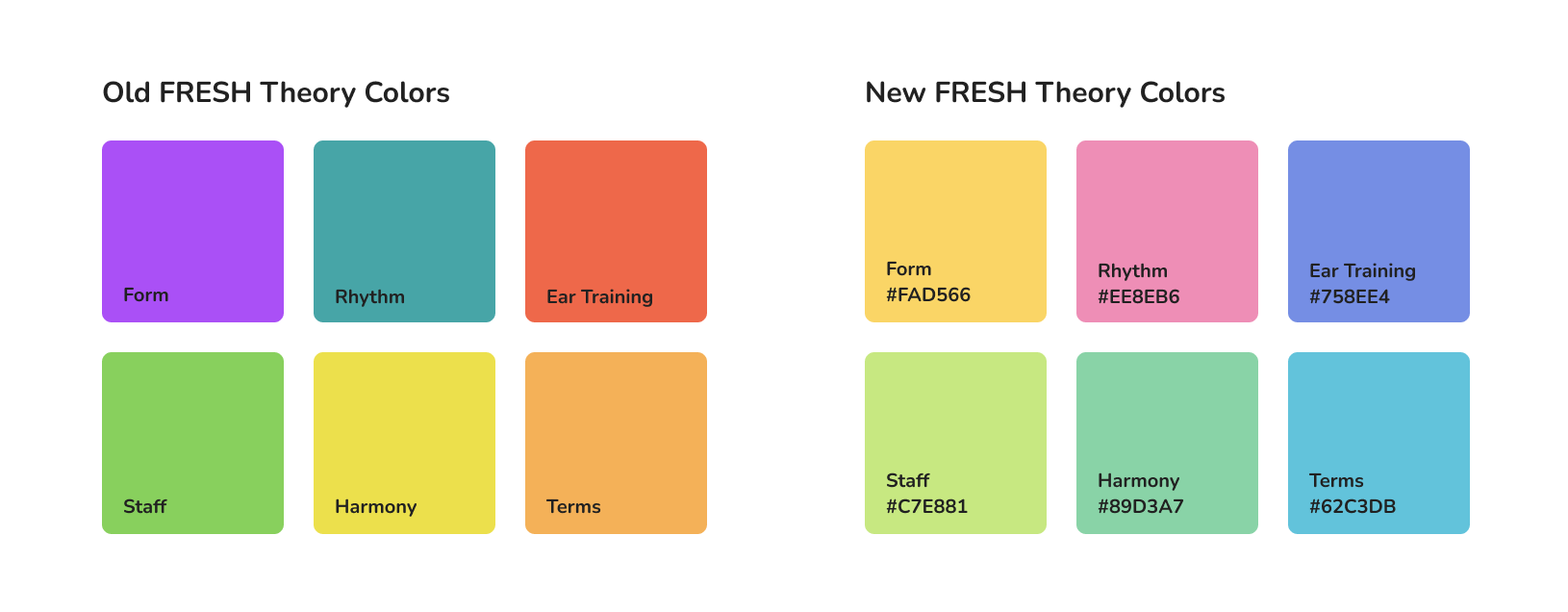 Noteful color library