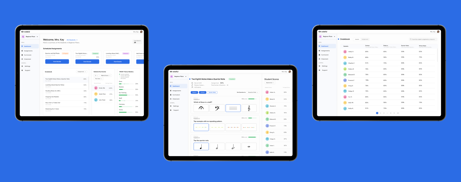 Noteful hero image